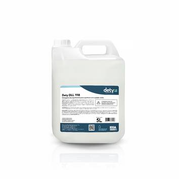 Dety DLL 1118 Detergente Desengordurante p/ Superfícies em Geral 5L