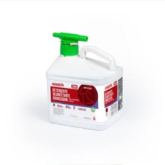 Higindoor 380 Detergente Desinfetante Odorizador Alecrim 2L Sad 3D