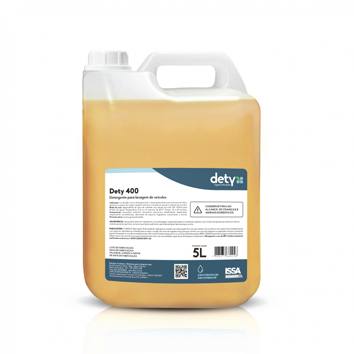Dety 400 Detergente Neutro Automotivo P/limpeza de Veículos 5L