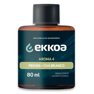 Aromatizante Aroma 4- Peking Cha Branco- Refil de 80ML - Ekkoa