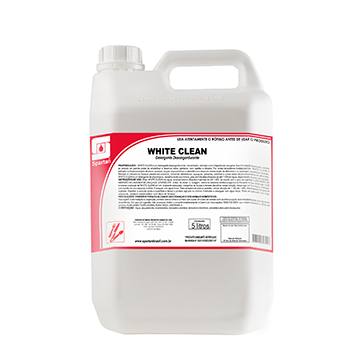 White Clean Detergente Neutro Desengordurante p/ Limpeza Geral 5L Spartan
