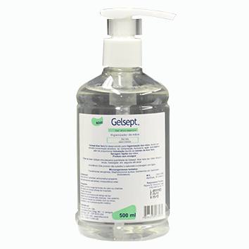 Alcool Gel 500ML Ref MS 500 Multisept Pump