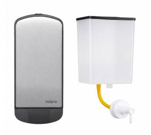 Dispenser para Sabonete Liquido com Reservatório 800ML Inox Escovado
