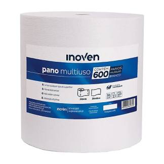 Pano Multiuso 28CMX240M 35GR 600 Panos Branco Inoven
