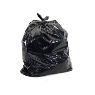 Saco para Lixo 130L Preto Reforçado Almofada 100 PÉS 90X105
