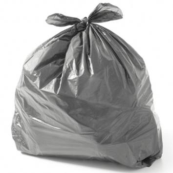 Saco para Lixo 130L Cinza 100UN 90X105 - Reforçado - Equiv 0,10 JD