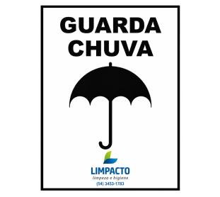 Adesivo Guarda Chuva 15X20CM