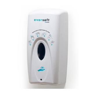 Dispenser para Sabonete Refil Espuma Branco New Eversoft