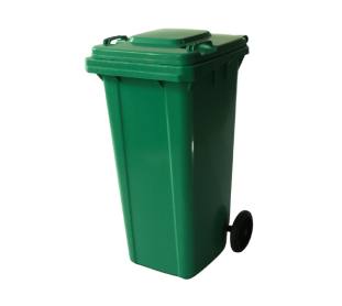 Conteiner com Rodas 0120 Litros Verde Tonk
