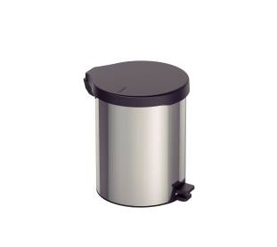 Lixeira com Pedal Tramontina New em Aço Inox com Acabamento Polido 12 L