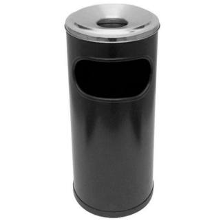 Cinzeiro Lixeira Plástica Preto