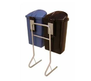 Suporte Metalico para 2 Papeleiras 50 Litros JSN