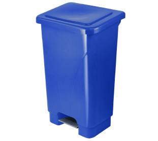 Lixeira com Pedal 025 Litros Azul Plestin