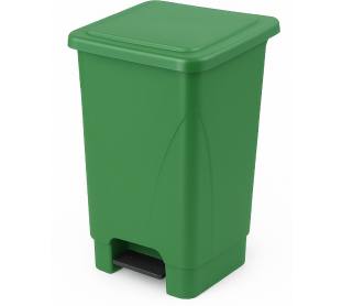 Lixeira com Pedal 050 Litros Verde Plestin