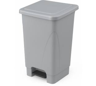 Lixeira com Pedal 100 Litros Cinza Plestin
